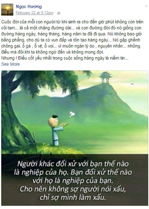 Me Ho Ngoc Ha viet tam thu gui con gai giua bao scandal-Hinh-2
